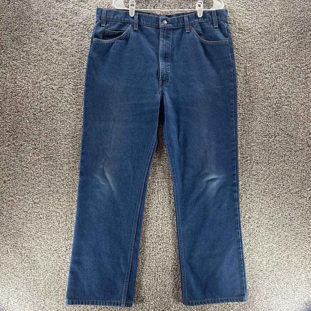 Vintage Levis Jeans Adult 40x30 Blue Denim Pants SF 207 70s Made In USA Mens‎
